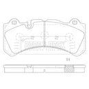 Borg & Beck Brake Pads - BBP2840