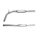 BM Cats Connecting Pipe - BM50257 with Fitting Kit - FK50257 fits Volkswagen