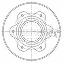 Borg & Beck Brake Disc  - BBD32859