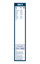 Bosch Twin Spoiler set of Front Wiper Blades - 550/530mm - 582S