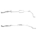 BM Cats Connecting Pipe - BM50447 with Fitting Kit - FK50447 fits Fiat