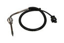 HELLA 6PT 010 376-891 Sensor, exhaust gas temperature - 2-pin connector
