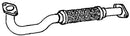 Klarius FT873D - Centre Pipe  - Fits Fiat Bravo 1.4T-Jet