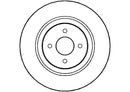 Disctech Brake Disc (Single) - Fits Citroën - ABD2799 - Front Axle