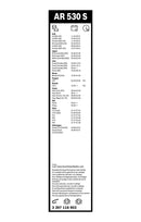 Bosch Aerotwin Front Wiper Blade Set - 530/530mm - AR530S