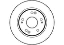 Disctech Brake Disc (Single) - Fits Honda - ABD2038 - Rear Axle