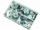 Assorted Repair Metric Washers 230 Piece Kit Stainless Steel Universal