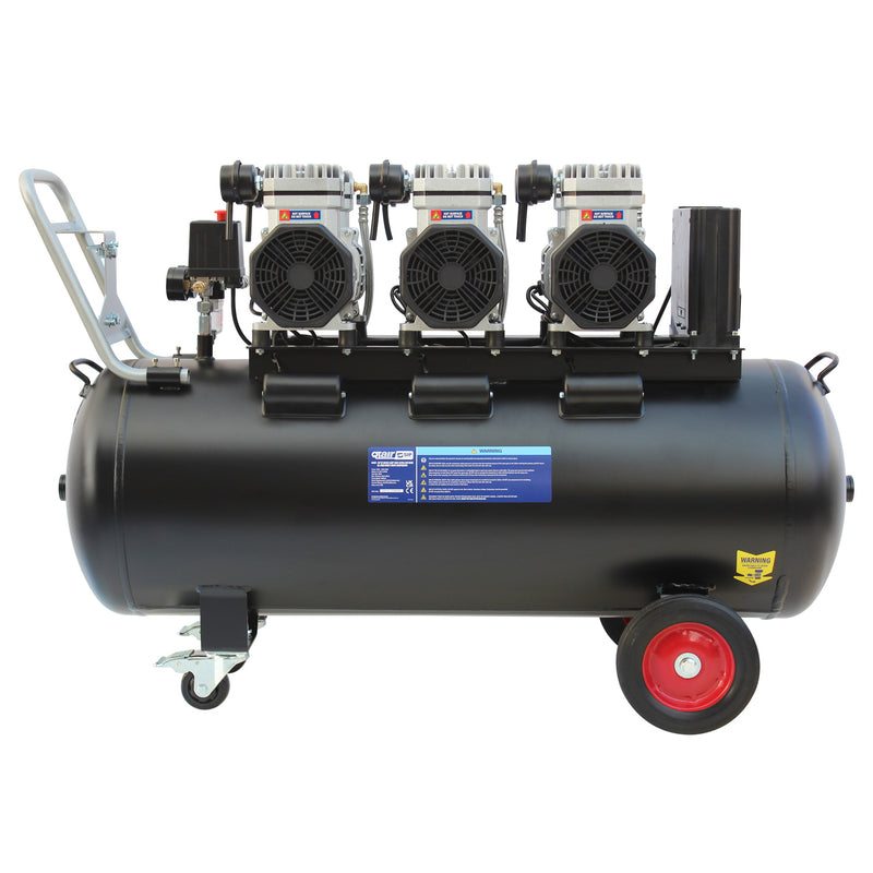 SIP QT AIR DD 4.5hp 150ltr Ultra Low Noise Oil-Free Direct Drive Compressor