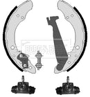 Borg & Beck Brake Shoe Kit  - BBS1015K