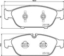 Mintex Brake Pad Set fits -Audi MDB3192 (also fits other vehicles)