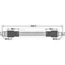 Borg & Beck Brake Hose  - BBH7095 fits Mercedes Vaneo 02-