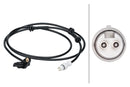 HELLA 6PU 012 679-261 Sensor, wheel speed - 2-pin connector - Rear Axle
