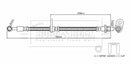 Borg & Beck Brake Hose  - BBH8867 fits Jazz 1.3/1.5 IV GK 2015-