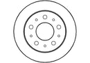 Disctech Brake Disc (Single) - Fits Citroën, Fiat - ABD2939 - Rear Axle
