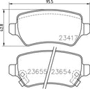 Padtech Brake Pad Set - PAD2357