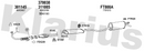 Klarius 301145 - Front Pipe For Cat  - Fits Fiat Punto 1.2i