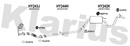 Klarius HY243J - Front Pipe  - Fits Kia Cee'd 1.6CRDi