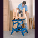 Twin Height Heavy Duty Fold Down Workbench - 650mm