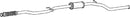 Klarius PG756K - Box With Centre Pipe  - Fits Peugeot 206 SW 1.4i