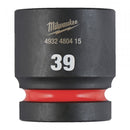 Milwaukee Hex socket ShW 1in STD 39mm-1pc - 4932480415