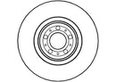 Disctech Brake Disc (Single) - Fits Volvo - ABD2834 - Front Axle