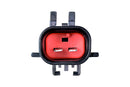 HELLA 6PT 010 376-931 Sensor, exhaust gas temperature - 2-pin connector