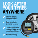 Ring Rapid Digital Tyre Inflator With Quick Set Auto Stop (Premium)  - RTC1000