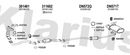 Klarius 301401 - Front Pipe For Cat  - Fits Nissan X-Trail 2.0i,2.5i