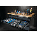 Bunker 56" 10 Drawer Trolley Grey - 08227