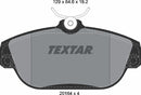 Textar Brake Pad Set - 2016402