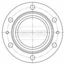Borg & Beck Brake Disc - BBD32630