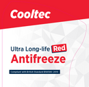 Cooltec Ultra Long-Life Red Antifreeze - 199 Litre Barrel Engine Oil
