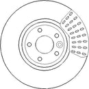 Disctech Brake Disc (Single) - Fits Jaguar - ABD3254 - Front Axle