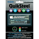 Quiksteel Steel Two Part Epoxy Paste - 2 x 1oz Tubes - 17002C