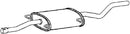 Klarius MZ527V - Box With Centre Pipe  - Fits Mercedes Viano 2.2CDi