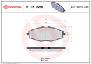 Brembo Brake Pad Set - P15006