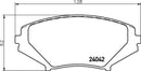 Mintex Brake Pad Set fits -Mazda MDB2589 (also fits other vehicles)
