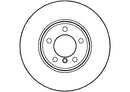 Disctech Brake Disc (Single) - Fits Bmw - ABD2823 - Front Axle