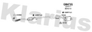Klarius GM473G - Box With Tail Pipe  - Fits Opel Meriva 1.7DTi
