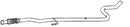 Klarius PG1039V - Centre Pipe  - Fits Citroen C3 1.5 BlueHDi
