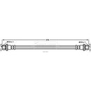 Borg & Beck Brake Hose  - BBH7883 fits Toyota Avensis Verso
