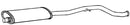 Klarius PG772L - Box With Centre Pipe  - Fits Peugeot 406 2.2i