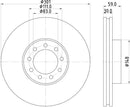 Mintex Brake Discs fits -Iveco V326:5 MDC1933 (also fits other vehicles)