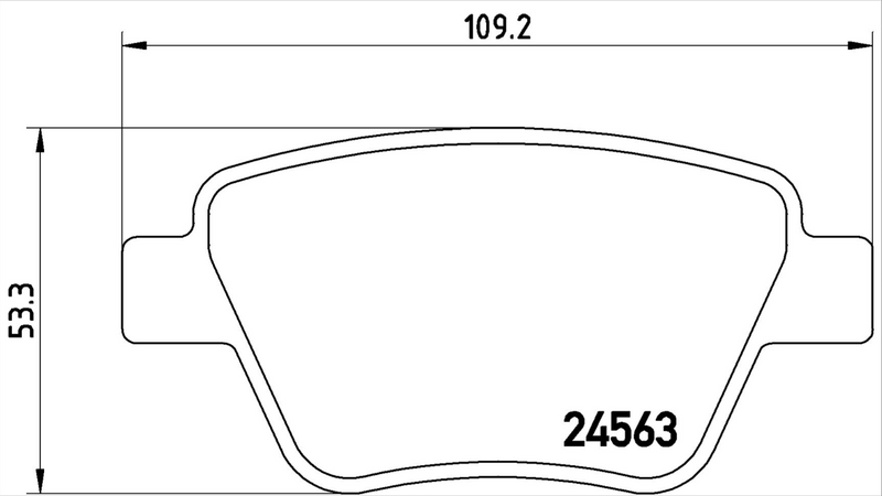 Brembo Brake Pad Set - P85114