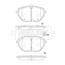 Borg & Beck Brake Pads - BBP2881