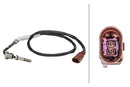 HELLA 6PT 358 181-031 Sensor, exhaust gas temperature - 2-pin connector