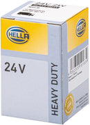 HELLA 8GA 007 997-191 Halogen-Bulb - Socket Bulb - Heavy Duty - 24V - 1,2W - Quantity: 10