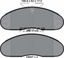 Textar Brake Pad Set - 2907102