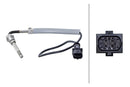 HELLA 6PT 010 376-381 Sensor, exhaust gas temperature - 2-pin connector