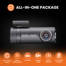 Road Angel Halo Drive 2 Compact Dash Cam with 64GB SD Card & Hardwiring Kit Bundle